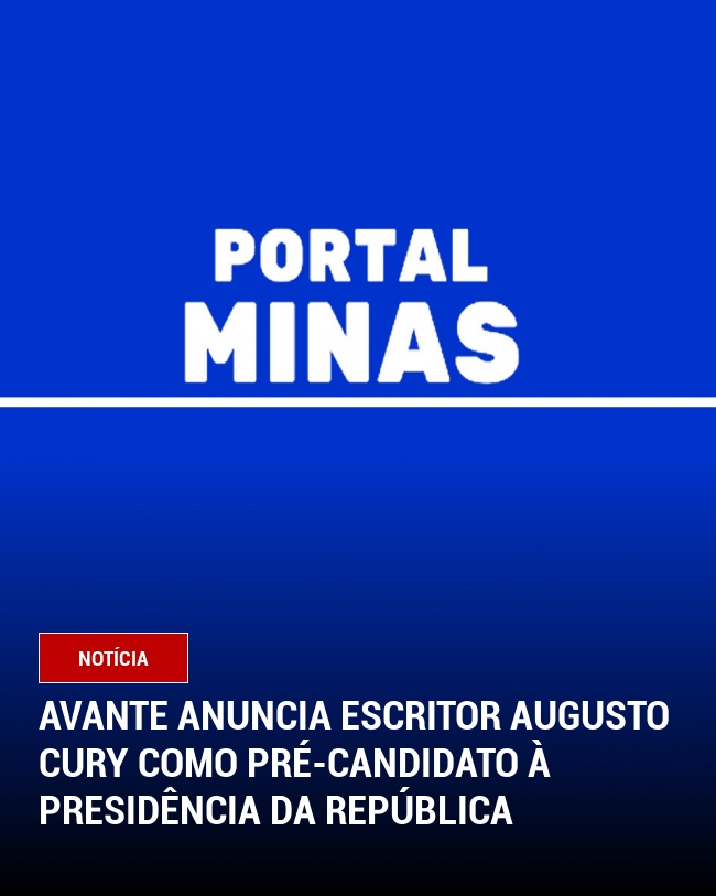 Avante anuncia escritor Augusto Cury como pré-candidato à Presidência da República