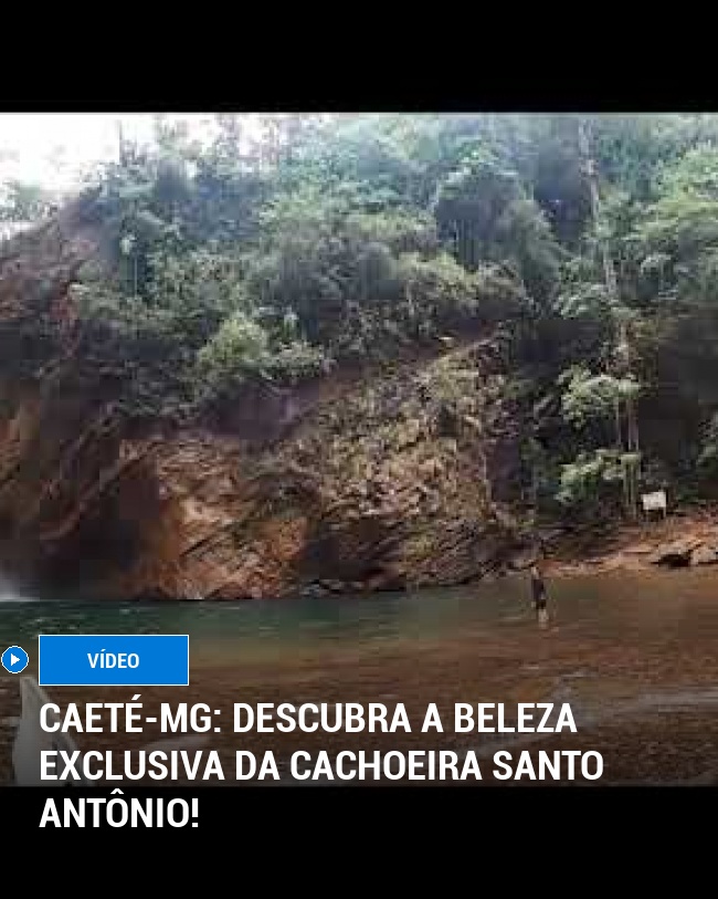 Caeté-MG: Descubra a beleza EXCLUSIVA da Cachoeira Santo Antônio!
