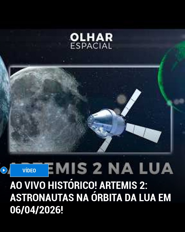 AO VIVO HISTÓRICO! Artemis 2: Astronautas na órbita da Lua em 06/04/2026!