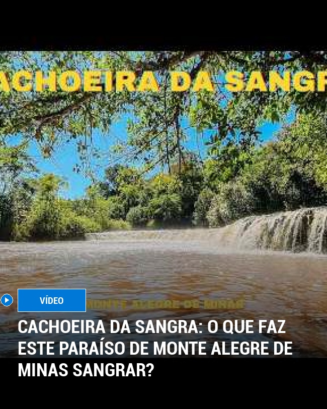 Cachoeira da Sangra: O que faz este paraíso de Monte Alegre de Minas sangrar?