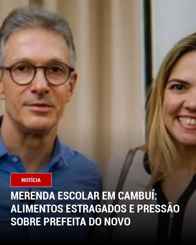 Merenda escolar em Cambuí: Alimentos estragados e pressão sobre prefeita do NOVO