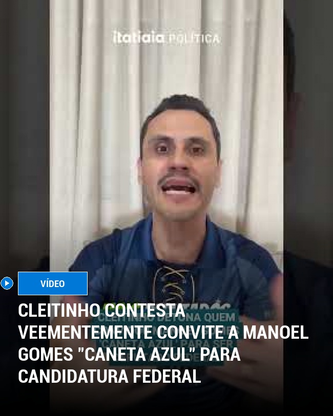 Cleitinho Contesta Veementemente Convite a Manoel Gomes "Caneta Azul" para Candidatura Federal