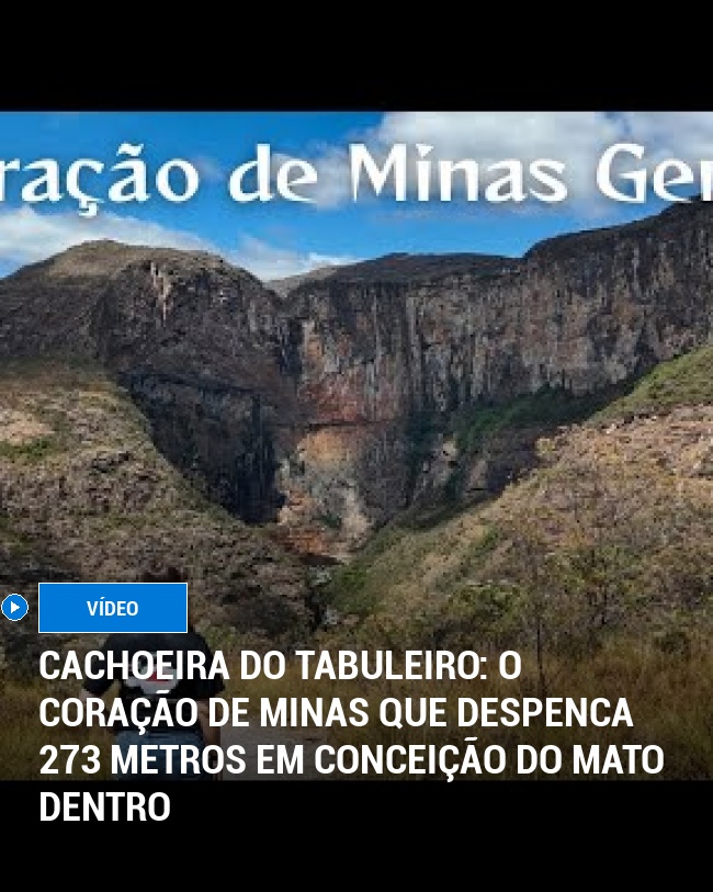 Cachoeira do Tabuleiro: O Coração de Minas que Despenca 273 Metros em Conceição do Mato Dentro
