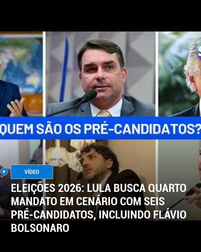 Eleições 2026: Lula Busca Quarto Mandato em Cenário com Seis Pré-Candidatos, Incluindo Flávio Bolsonaro