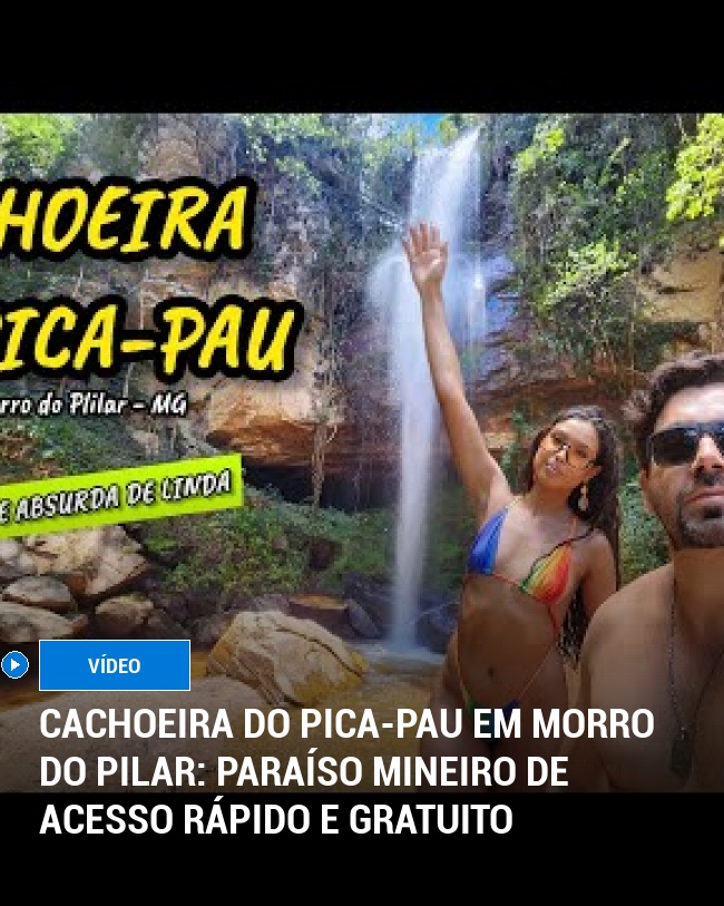Cachoeira do Pica-Pau em Morro do Pilar: Paraíso Mineiro de Acesso Rápido e Gratuito