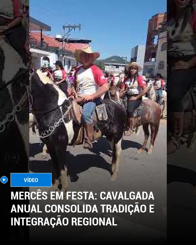 Mercês em Festa: Cavalgada Anual Consolida Tradição e Integração Regional