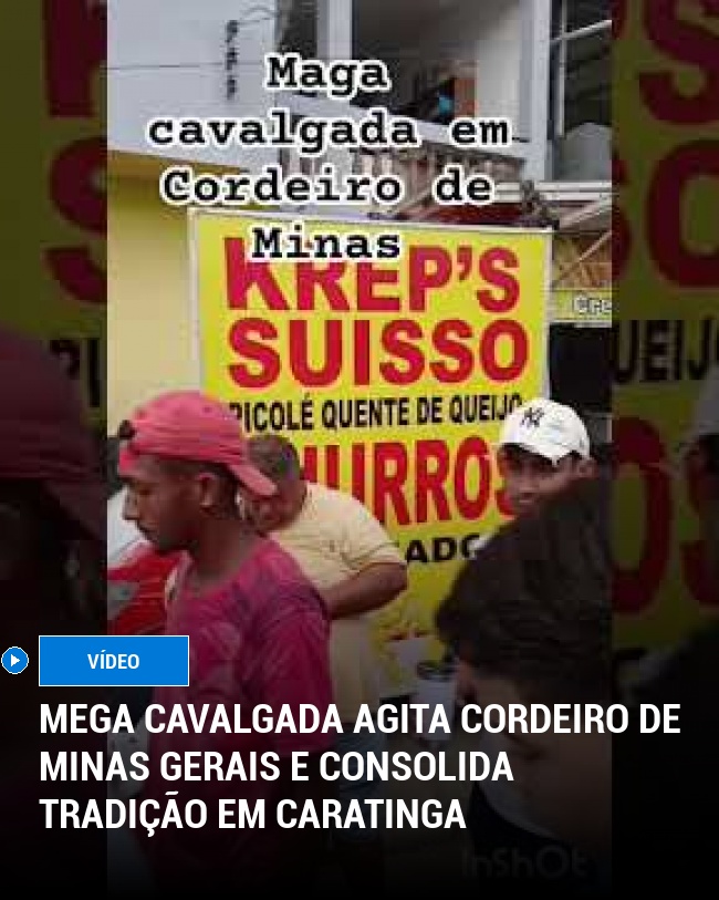 Mega Cavalgada Agita Cordeiro de Minas Gerais e Consolida Tradição em Caratinga