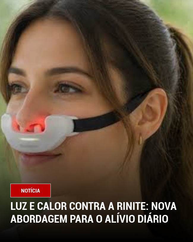 Luz e Calor Contra a Rinite: Nova Abordagem para o Alívio Diário