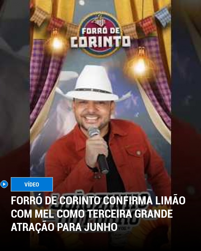 Forró de Corinto Confirma Limão com Mel como Terceira Grande Atração para Junho