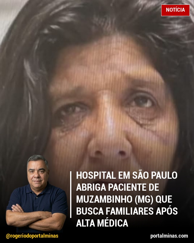 Hospital em São Paulo abriga paciente de Muzambinho (MG) que busca familiares após alta médica