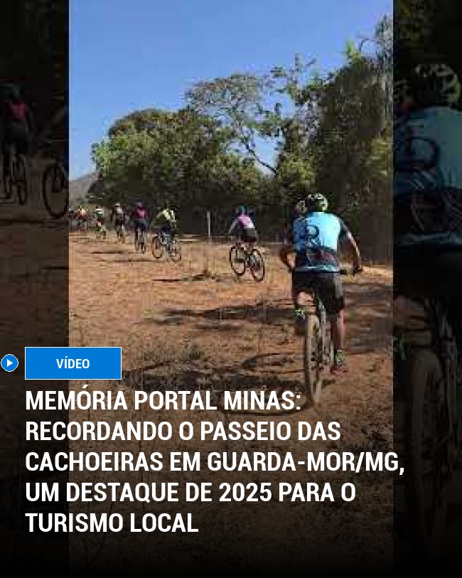 MEMÓRIA PORTAL MINAS: Recordando o Passeio das Cachoeiras em Guarda-Mor/MG, um destaque de 2025 para o turismo local