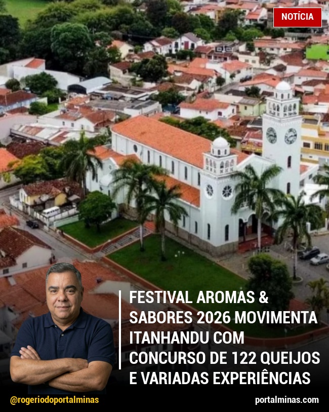 Festival Aromas & Sabores 2026 movimenta Itanhandu com concurso de 122 queijos e variadas experiências gastronômicas