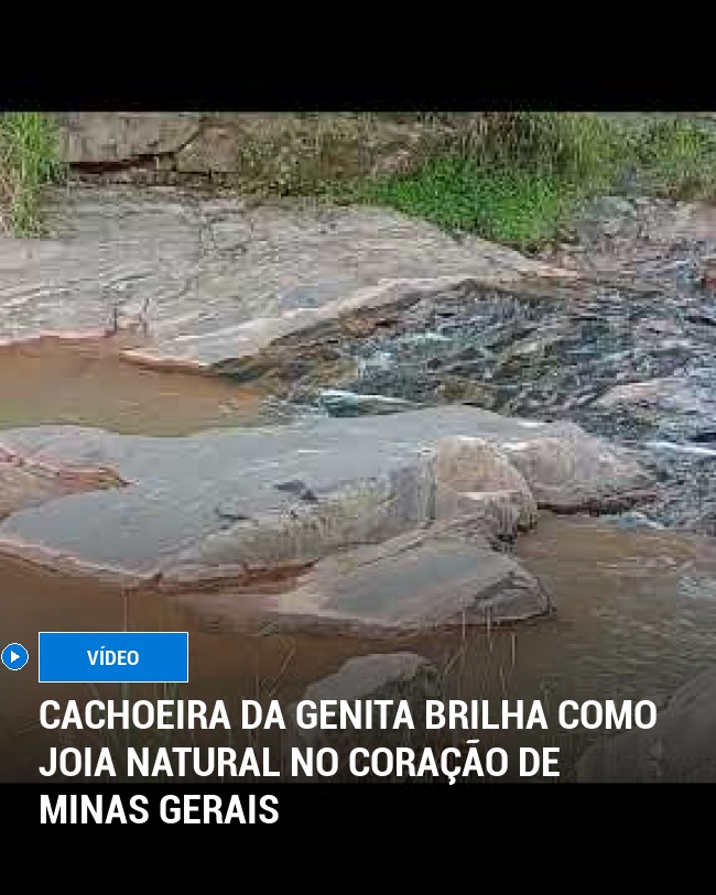 Cachoeira da Genita Brilha como Joia Natural no Coração de Minas Gerais