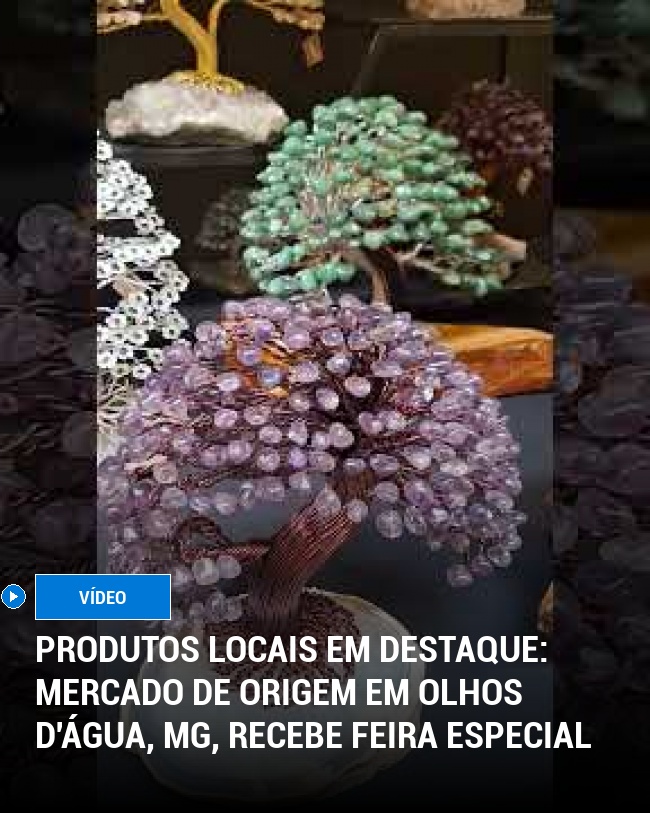 Produtos Locais em Destaque: Mercado de Origem em Olhos D'Água, MG, Recebe Feira Especial