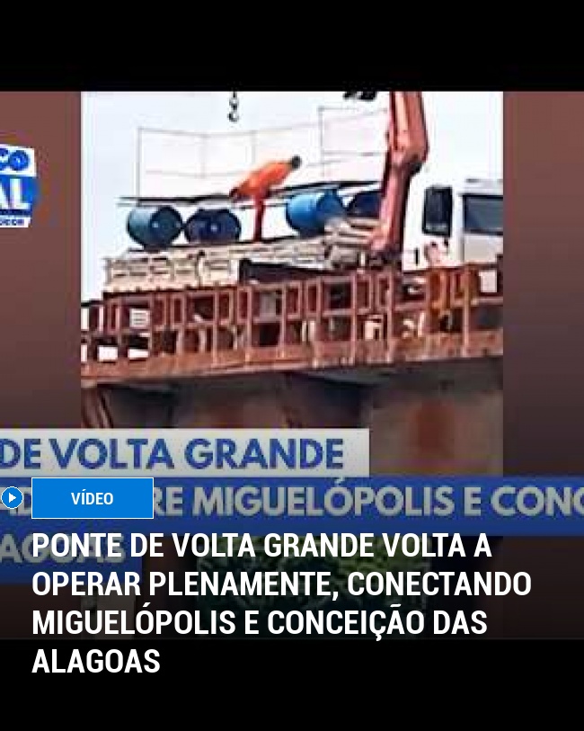Ponte de Volta Grande Volta a Operar Plenamente, Conectando Miguelópolis e Conceição das Alagoas