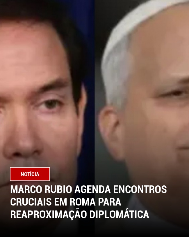 Marco Rubio Agenda Encontros Cruciais em Roma para Reaproximação Diplomática