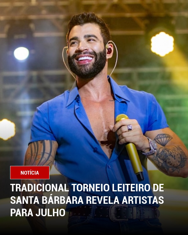 Tradicional Torneio Leiteiro de Santa Bárbara Revela Artistas para Julho