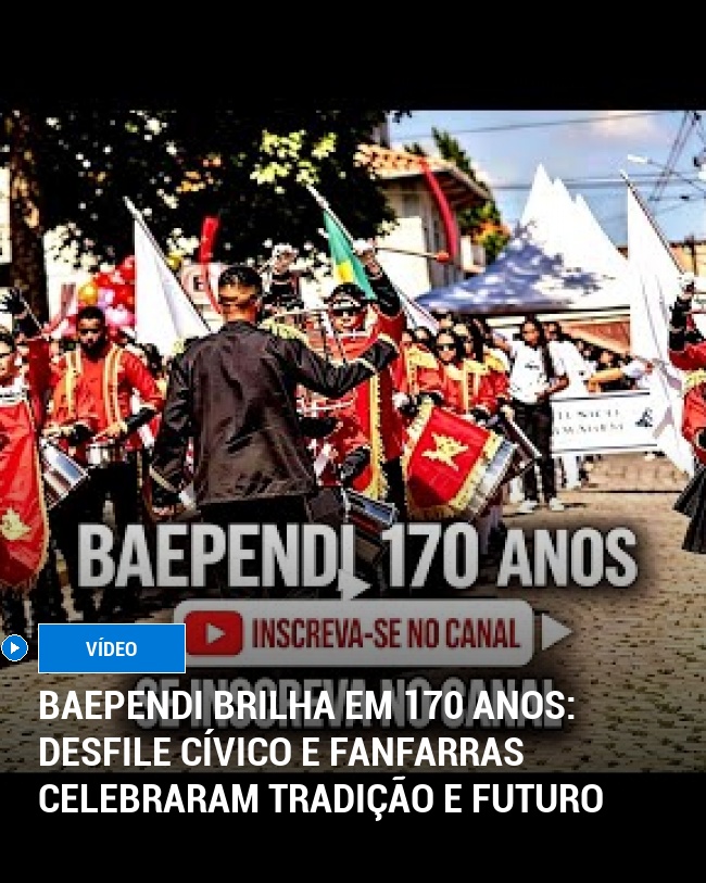 Baependi Brilha em 170 Anos: Desfile Cívico e Fanfarras Celebraram Tradição e Futuro