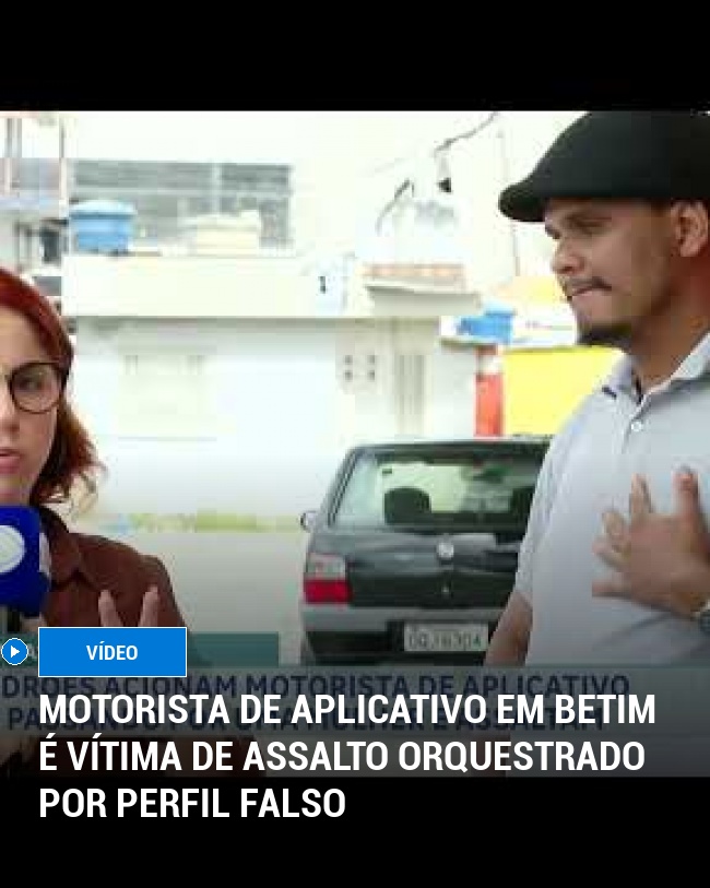 Motorista de Aplicativo em Betim é Vítima de Assalto Orquestrado por Perfil Falso