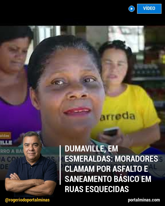 Dumaville, em Esmeraldas: Moradores Clamam por Asfalto e Saneamento Básico em Ruas Esquecidas