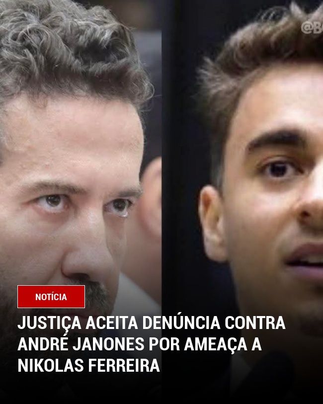 Justiça Aceita Denúncia Contra André Janones por Ameaça a Nikolas Ferreira