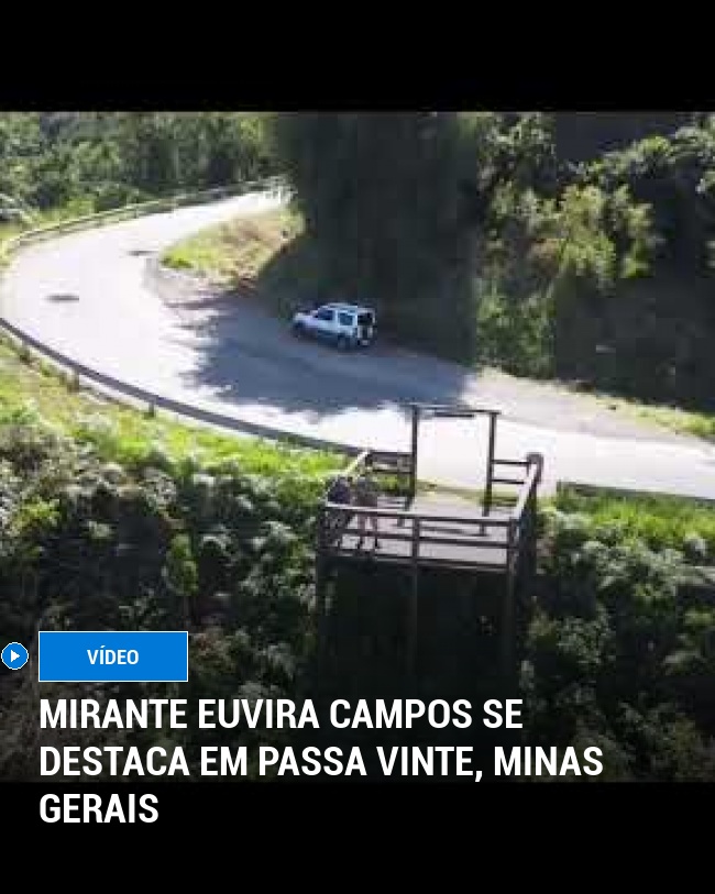 Mirante Euvira Campos se Destaca em Passa Vinte, Minas Gerais