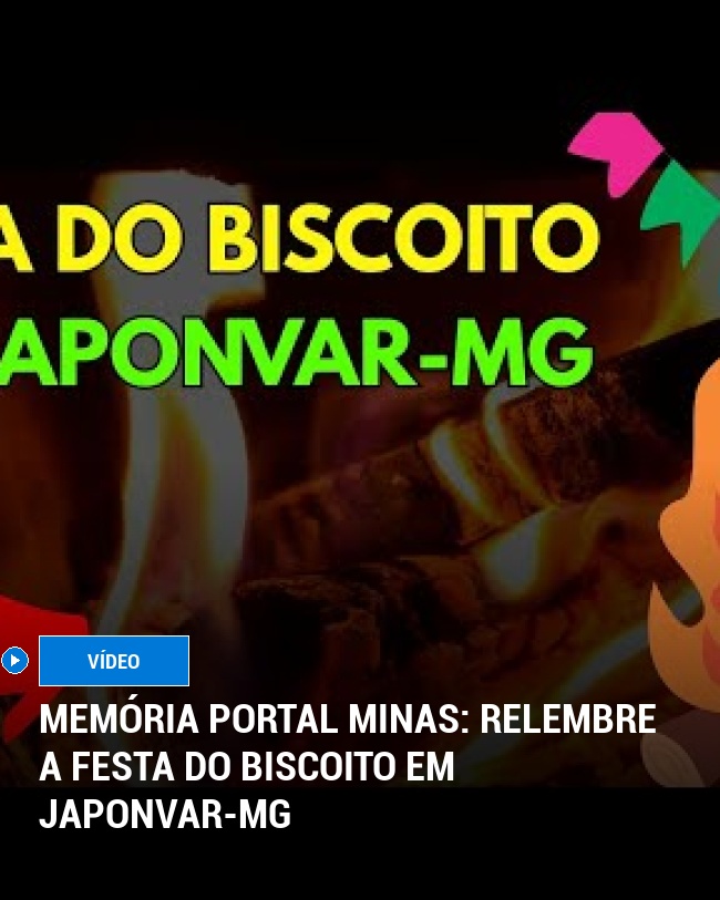 MEMÓRIA PORTAL MINAS: Relembre a Festa do Biscoito em Japonvar-MG