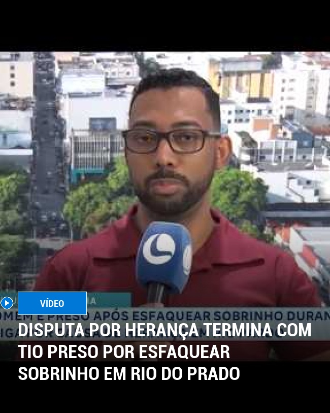 Disputa por herança termina com tio preso por esfaquear sobrinho em Rio do Prado