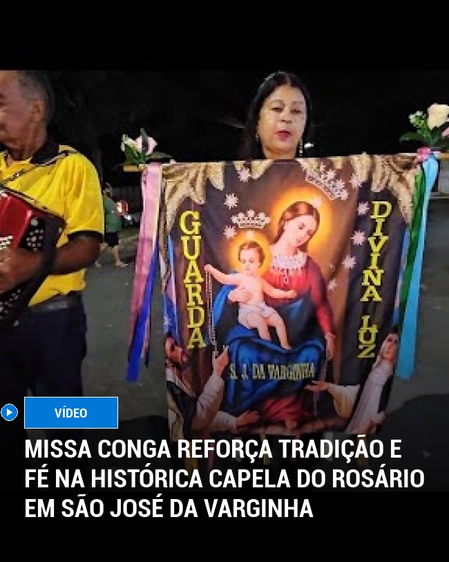 Missa Conga Reforça Tradição e Fé na Histórica Capela do Rosário em São José da Varginha