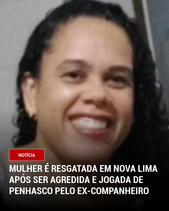 Mulher é resgatada em Nova Lima após ser agredida e jogada de penhasco pelo ex-companheiro