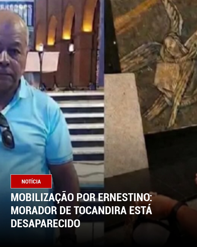 Mobilização por Ernestino: Morador de Tocandira Está Desaparecido