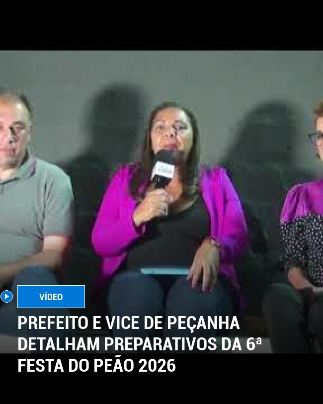 Prefeito e Vice de Peçanha Detalham Preparativos da 6ª Festa do Peão 2026