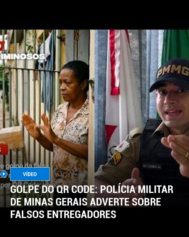 Golpe do QR Code: Polícia Militar de Minas Gerais Adverte sobre Falsos Entregadores