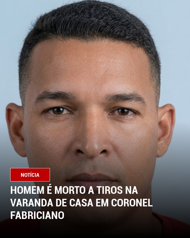 Homem é Morto a Tiros na Varanda de Casa em Coronel Fabriciano