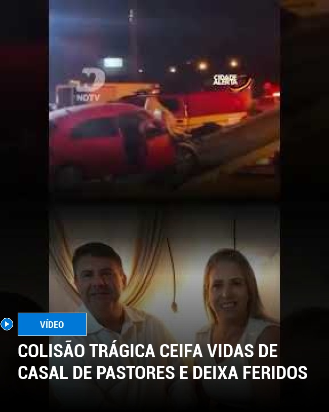 Colisão trágica ceifa vidas de casal de pastores e deixa feridos