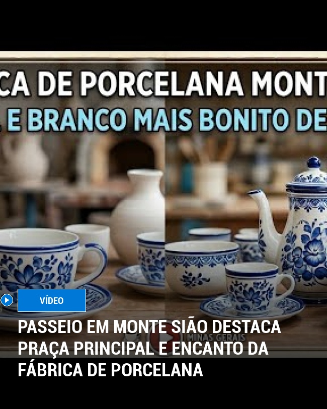 Passeio em Monte Sião Destaca Praça Principal e Encanto da Fábrica de Porcelana