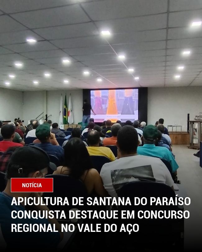 Apicultura de Santana do Paraíso Conquista Destaque em Concurso Regional no Vale do Aço