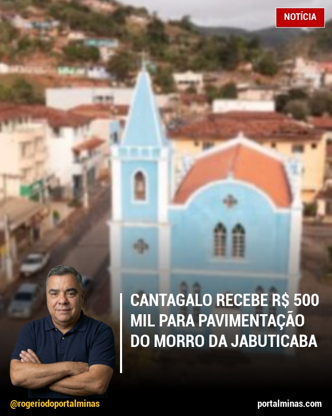 Cantagalo recebe R$ 500 Mil Para Pavimentação do Morro da Jabuticaba