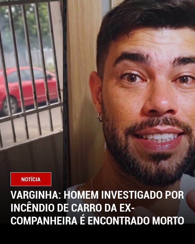 Varginha: Homem investigado por incêndio de carro da ex- companheira é encontrado morto