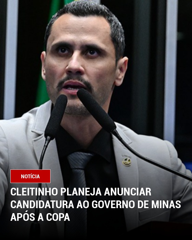 Cleitinho planeja anunciar candidatura ao governo de Minas após a copa