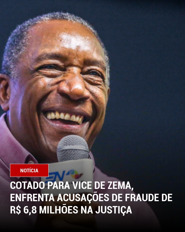 Cotado para vice de Zema, enfrenta acusações de fraude de R$ 6,8 milhões na Justiça