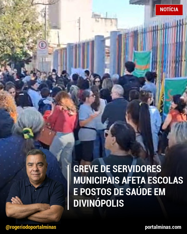 Greve de Servidores Municipais Afeta Escolas e Postos de Saúde em Divinópolis
