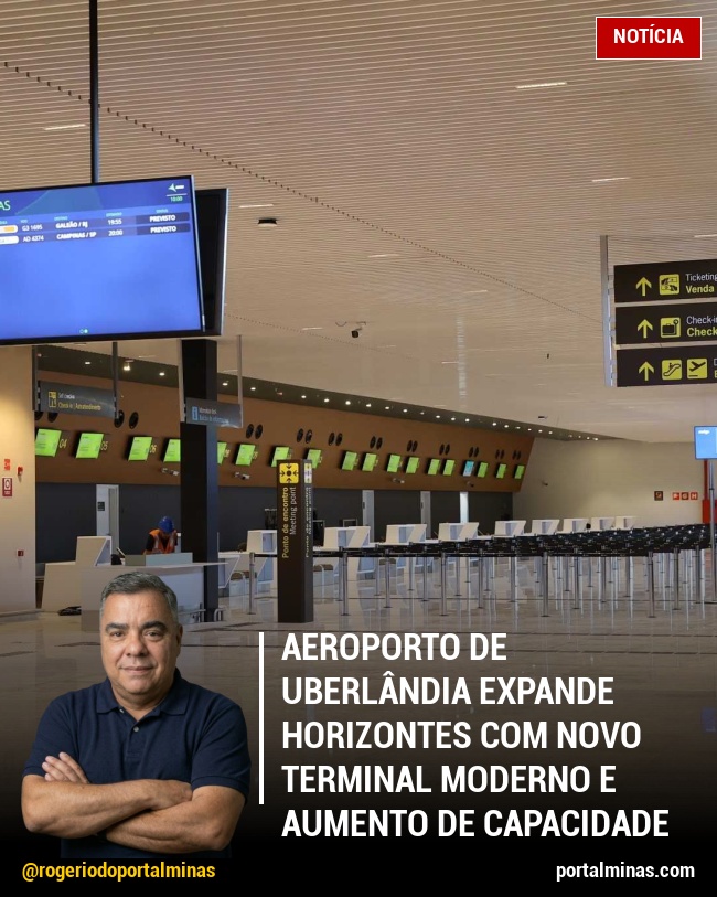Aeroporto de Uberlândia Expande Horizontes com Novo Terminal Moderno e Aumento de Capacidade