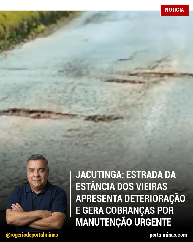 Jacutinga: Estrada da Estância dos Vieiras Apresenta Deterioração e Gera Cobranças por Manutenção Urgente