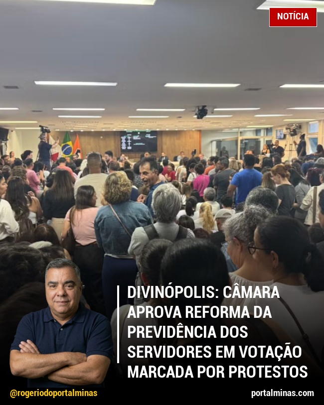 Divinópolis: Câmara Aprova Reforma da Previdência dos Servidores em Votação Marcada por Protestos