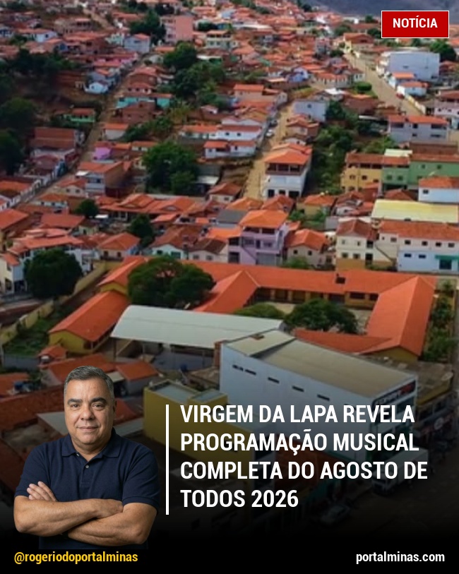 Virgem da Lapa Revela Programação Musical Completa do Agosto de Todos 2026