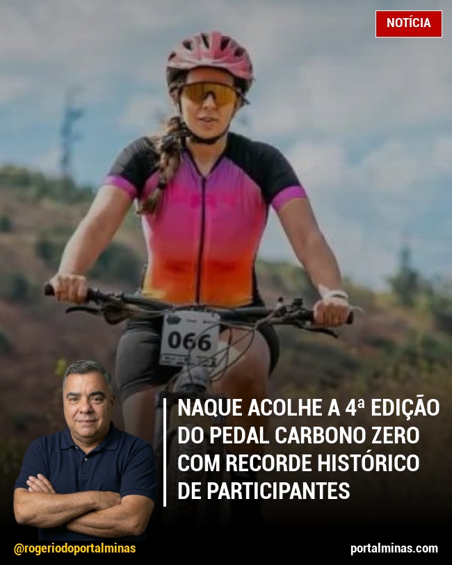 Naque Acolhe a 4ª Edição do Pedal Carbono Zero com Recorde Histórico de Participantes
