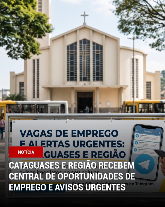 Cataguases e Região Recebem Central de Oportunidades de Emprego e Avisos Urgentes