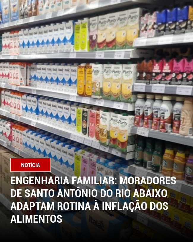 Engenharia Familiar: Moradores de Santo Antônio do Rio Abaixo Adaptam Rotina à Inflação dos Alimentos