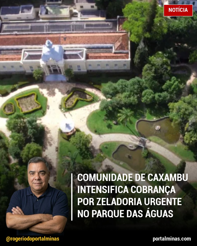 Comunidade de Caxambu Intensifica Cobrança por Zeladoria Urgente no Parque das Águas